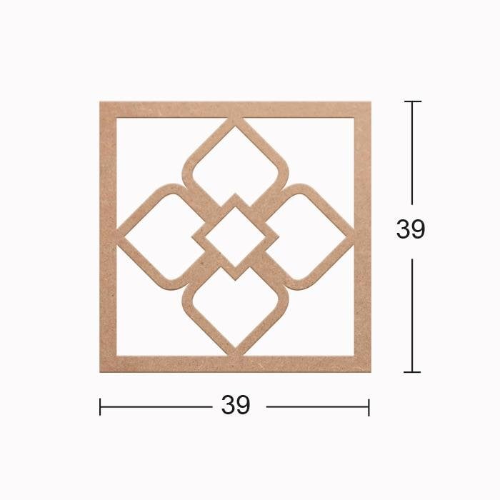 Ahşap Dekoratif Pano DS-003