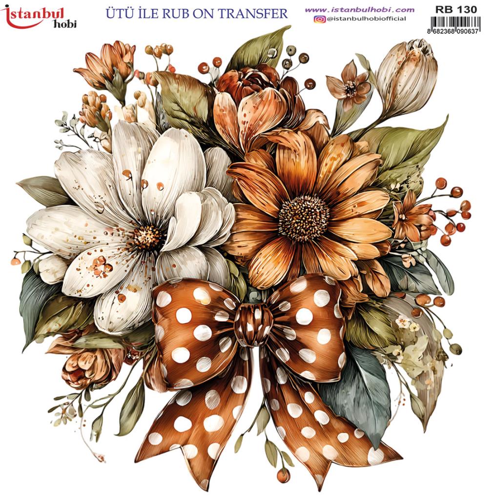Ütü ile Rub On Transfer Kağıdı 30x30cm RB-130