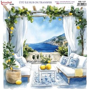 Ütü ile Rub On Transfer Kağıdı 30x30cm RB-127