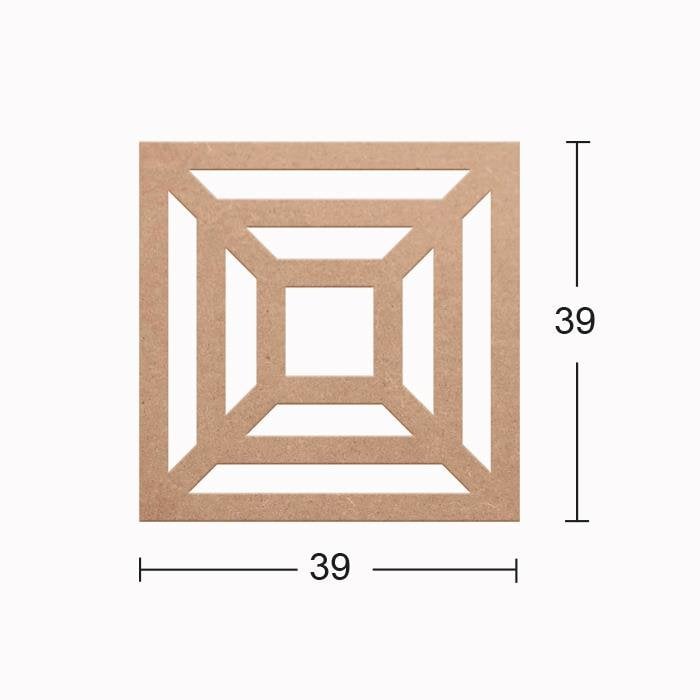 Ahşap Dekoratif Pano DS-006
