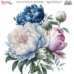 Ütü ile Rub On Transfer Kağıdı 30x30cm RB-125
