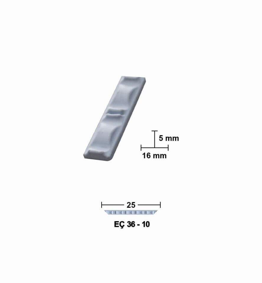 Bükülebilir Esnek Çıta 25cm EÇ-36-10