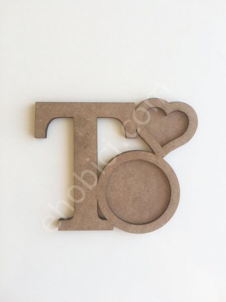 Kişiye Özel Kupa Bardak Altlığı - T