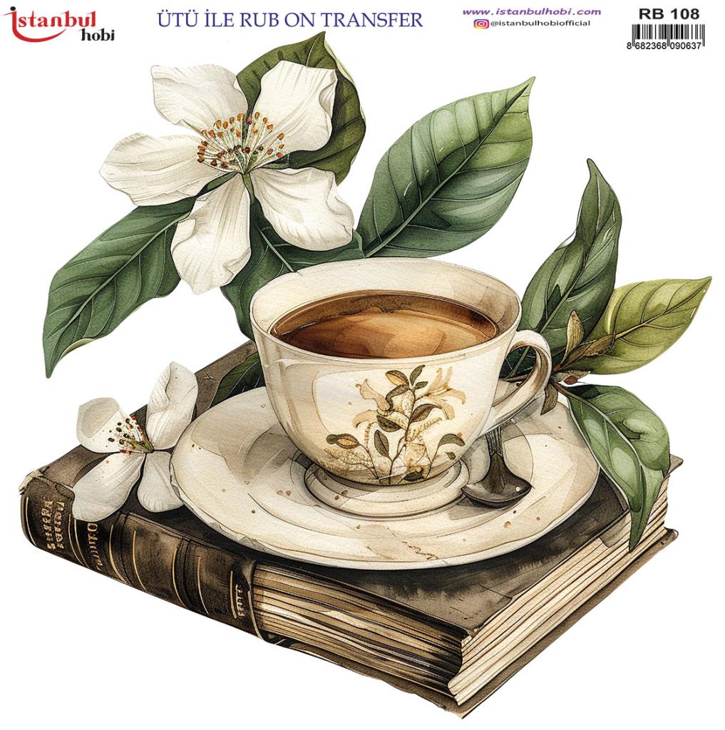 Ütü ile Rub On Transfer Kağıdı 30x30cm RB-108