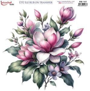 Ütü ile Rub On Transfer Kağıdı 30x30cm RB-101