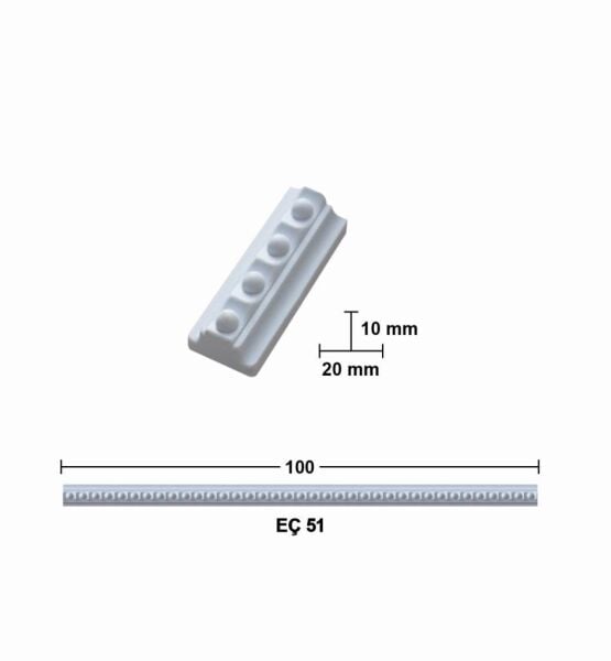 Bükülebilir Esnek Çıta 100cm EÇ-51