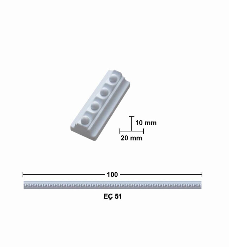 Bükülebilir Esnek Çıta 100cm EÇ-51