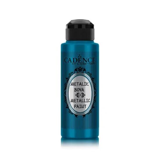 Cadence Metalik Boya 224 Koyu Turkuaz 120ML