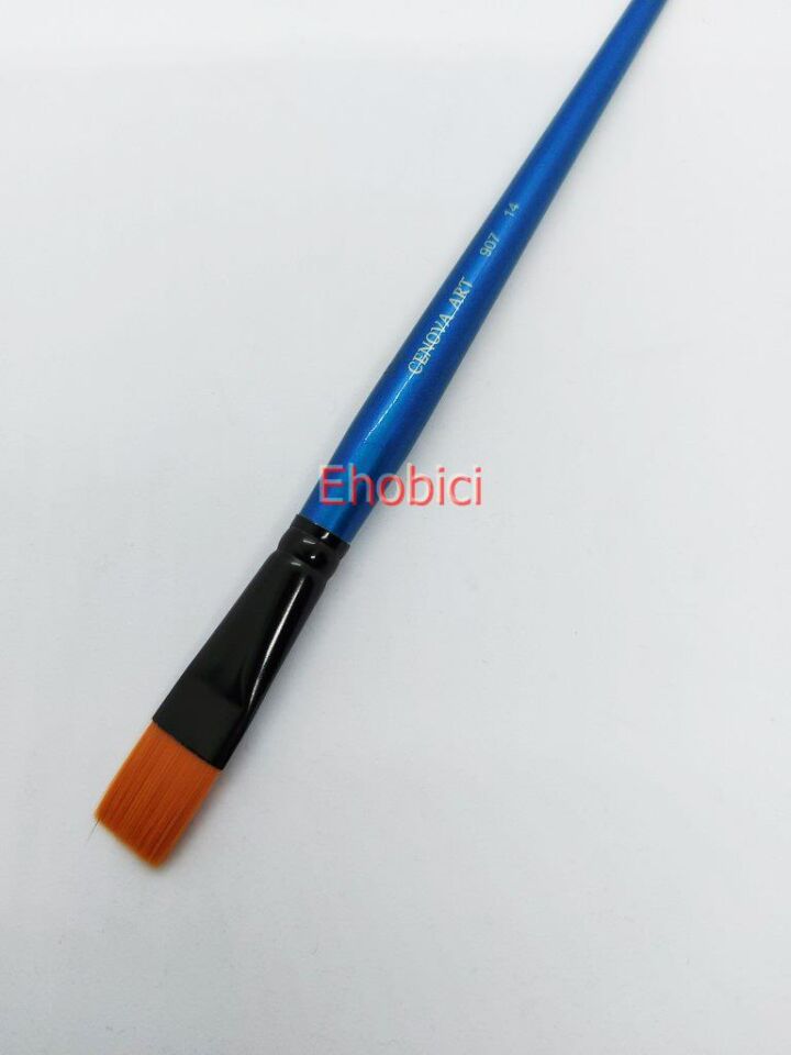 Cenova Art 907 Düz/Stroke Fırça No:14