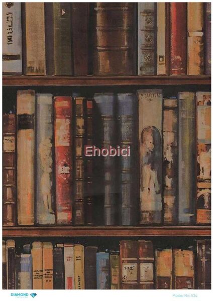 Diamond Pirinç Dekopaj Kağıdı - 534