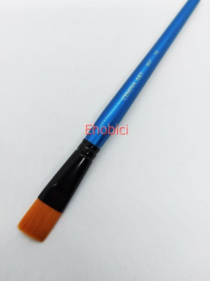 Cenova Art 907 Düz/Stroke Fırça No:18