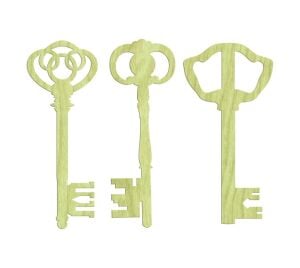 Lazer Kesim Ahşap Süsler 186