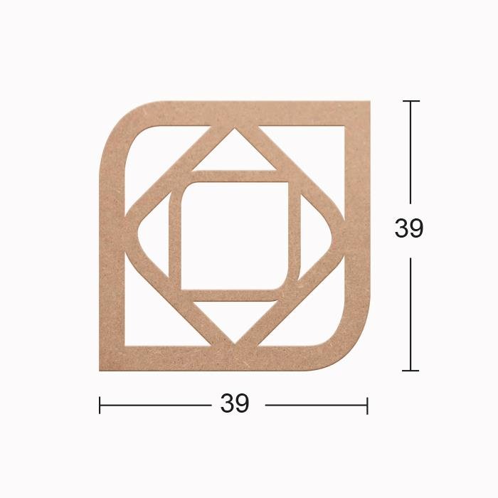 Ahşap Dekoratif Pano DS-015