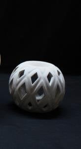 Seramik Baklava Mumluk 9cm O-09