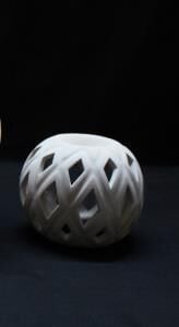 Seramik Baklava Mumluk 9cm O-09