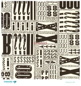 Diamond Pirinç Dekopaj Kağıdı - 539 - 30x30