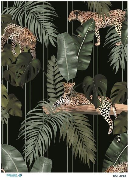 Diamond Pirinç Dekopaj Kağıdı - 2918