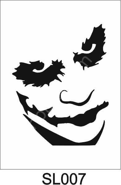 Siluet Desenler Stencil Şablon (25x25) SL-007