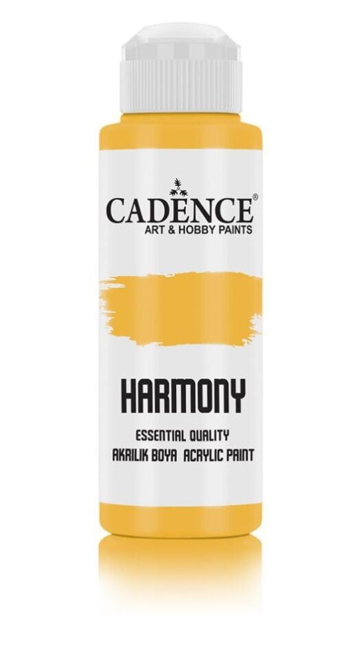 Cadence Harmony Akrilik Boya HAR-014 Güneş Sarı 120ml