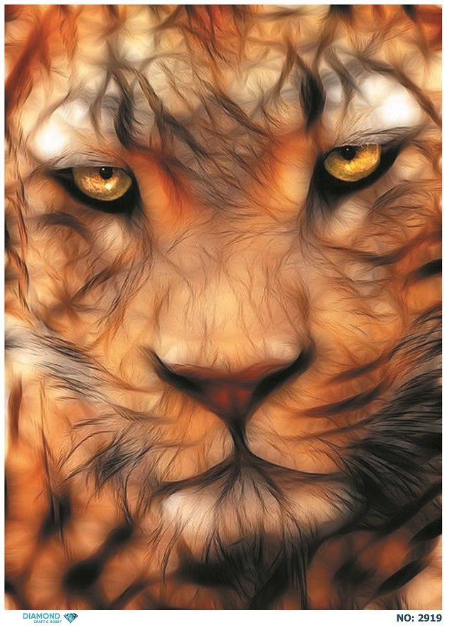 Diamond Pirinç Dekopaj Kağıdı - 2919