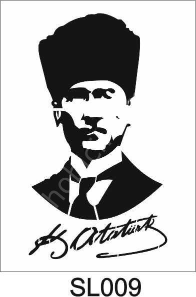 Siluet Desenler Stencil Şablon (21x30) SL-009