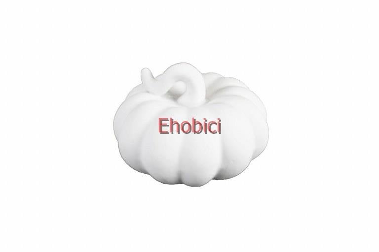 Polyester Sapı Kıvrımlı Küçük Kabak 9x6cm HYK671
