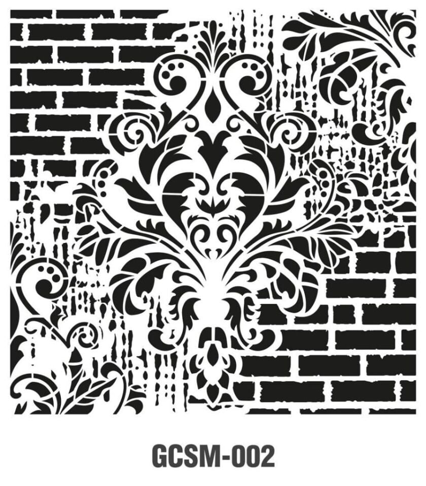 Cadence Grunge Stencil Midi (25x25) GCSM-002