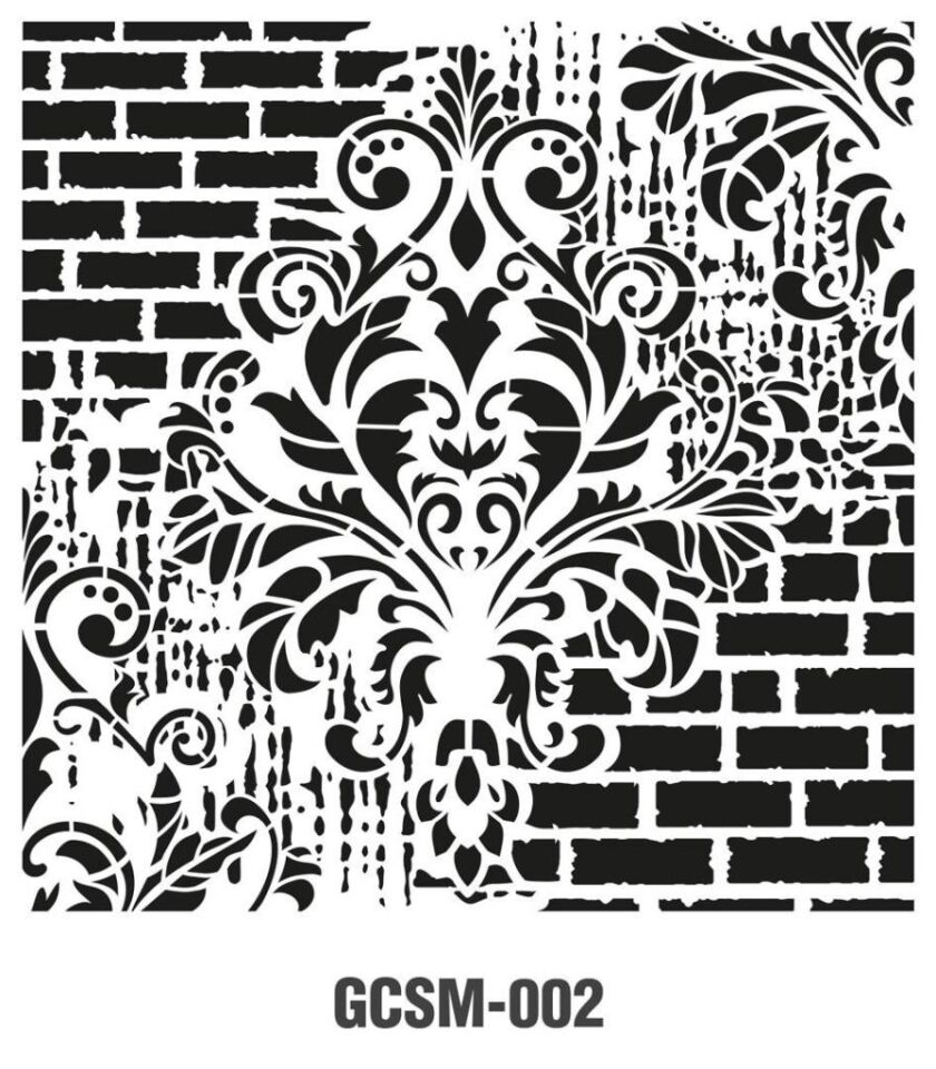 Cadence Grunge Stencil Midi (25x25) GCSM-002