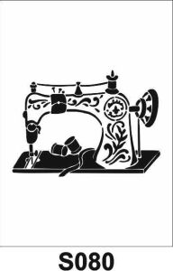 Diğer Karışık Desenler Stencil Şablon (21x30) S-080