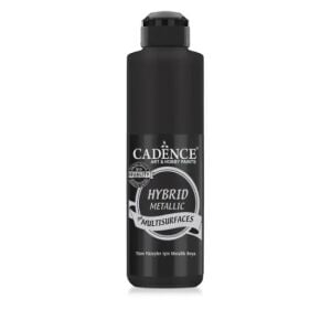 Cadence Hibrit Metalik Multisurface Boya HM820 Siyah 500ml
