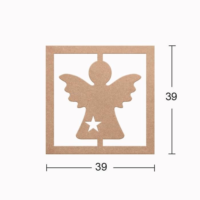 Ahşap Melek Pano DS-025