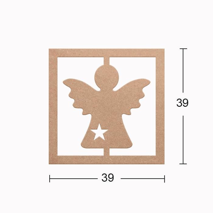 Ahşap Melek Pano DS-025