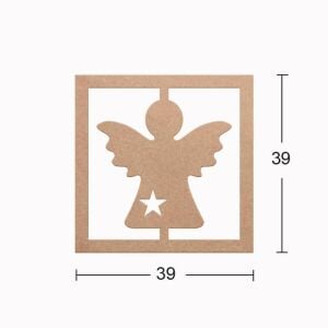 Ahşap Melek Pano DS-025