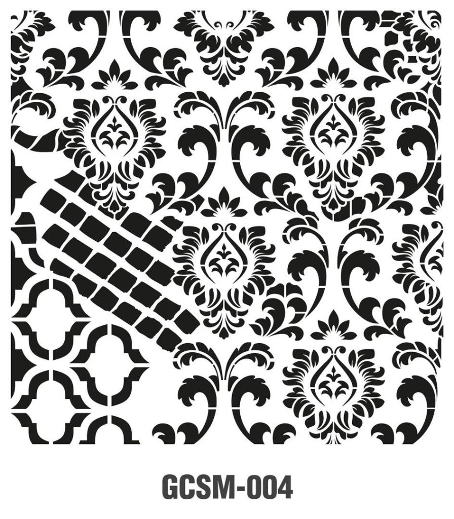 Cadence Grunge Stencil Midi (25x25) GCSM-004