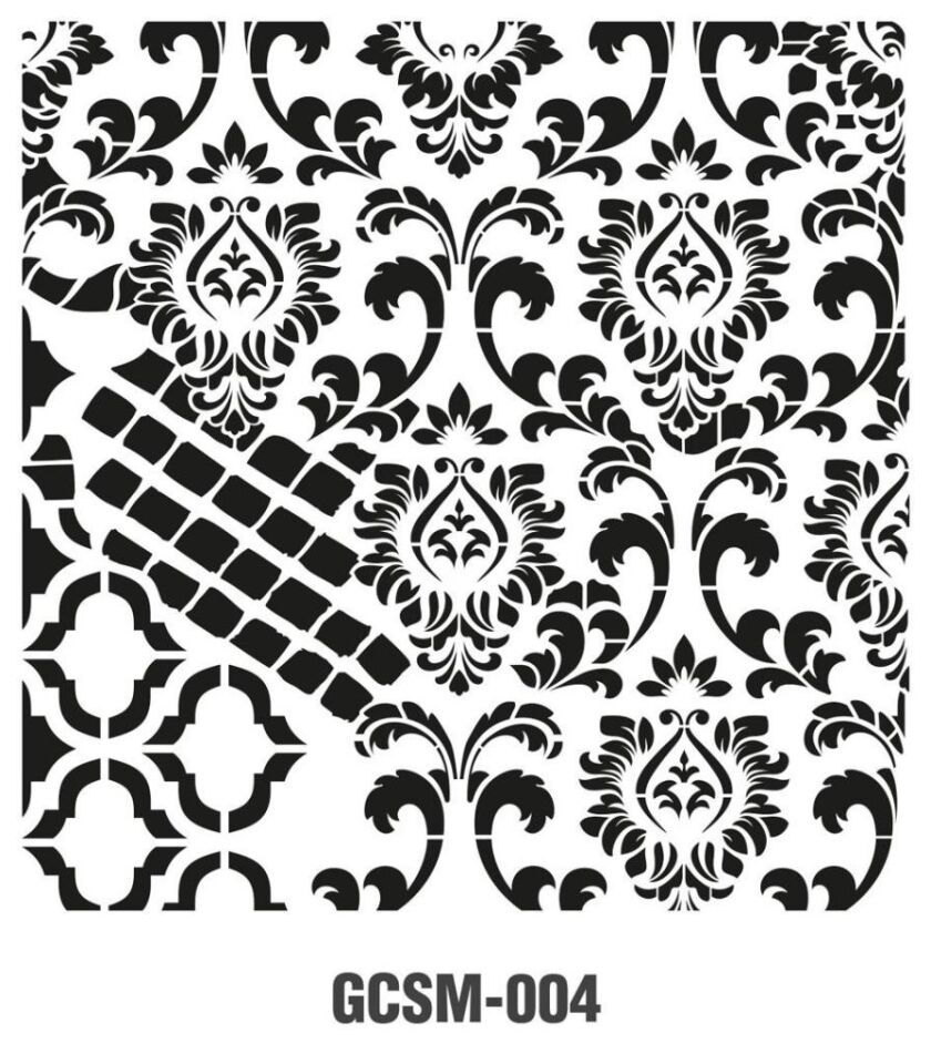 Cadence Grunge Stencil Midi (25x25) GCSM-004
