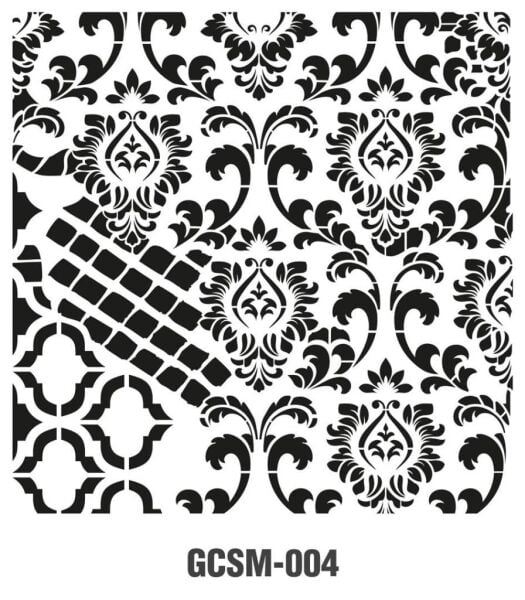 Cadence Grunge Stencil Midi (25x25) GCSM-004