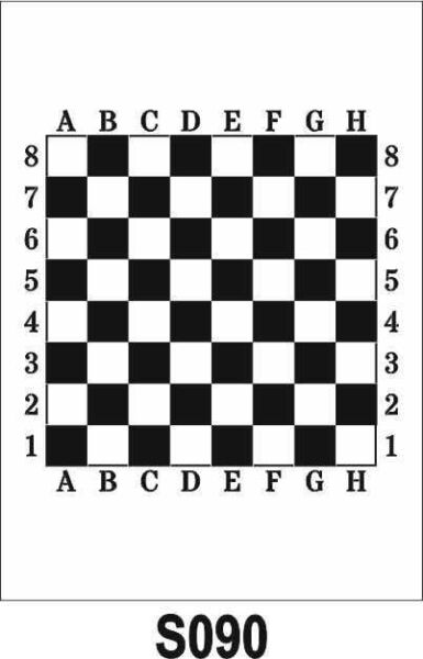 Diğer Karışık Desenler Stencil Şablon (40x40) S-090