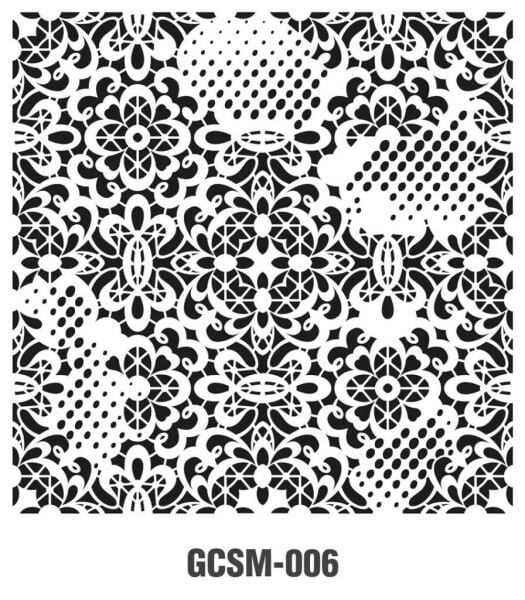 Cadence Grunge Stencil Midi (25x25) GCSM-006