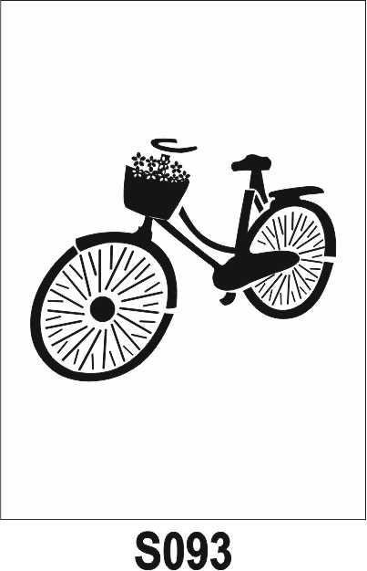 Diğer Karışık Desenler Stencil Şablon (21x30) S-093