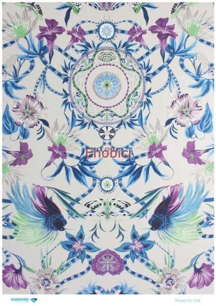 Diamond Pirinç Dekopaj Kağıdı - 548