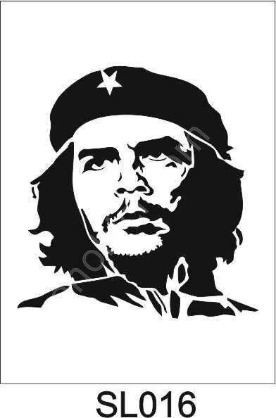 Siluet Desenler Stencil Şablon (25x25) SL-016