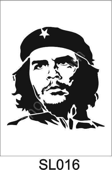 Siluet Desenler Stencil Şablon (25x25) SL-016