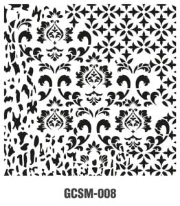 Cadence Grunge Stencil Midi (25x25) GCSM-008