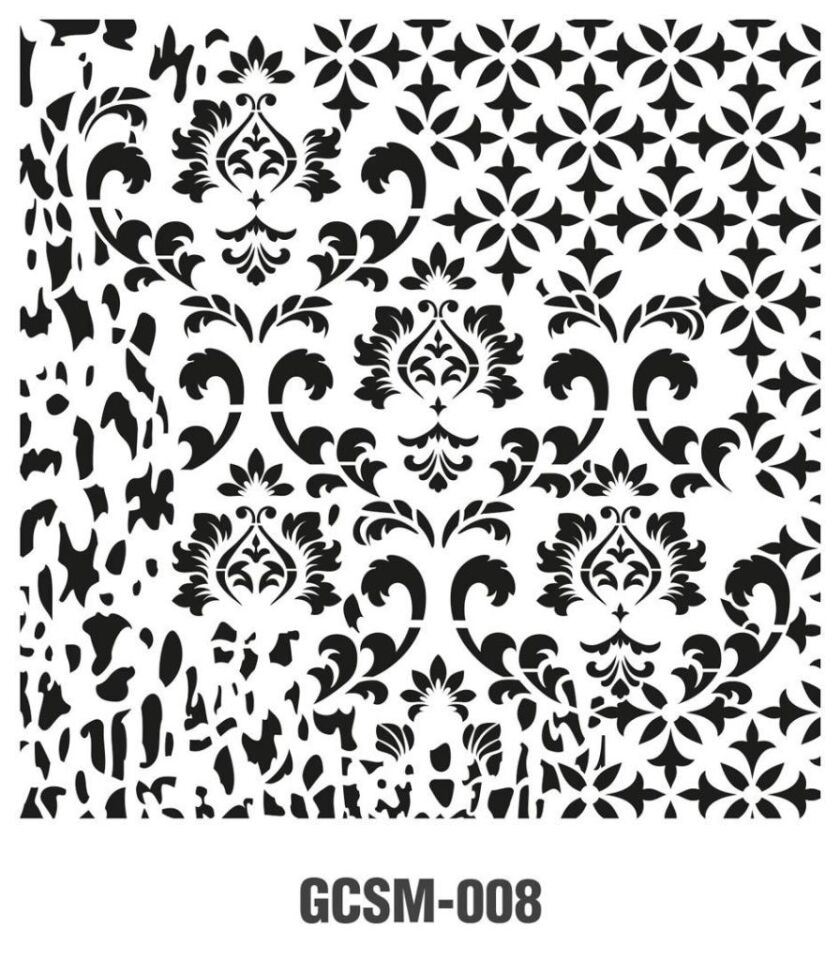 Cadence Grunge Stencil Midi (25x25) GCSM-008