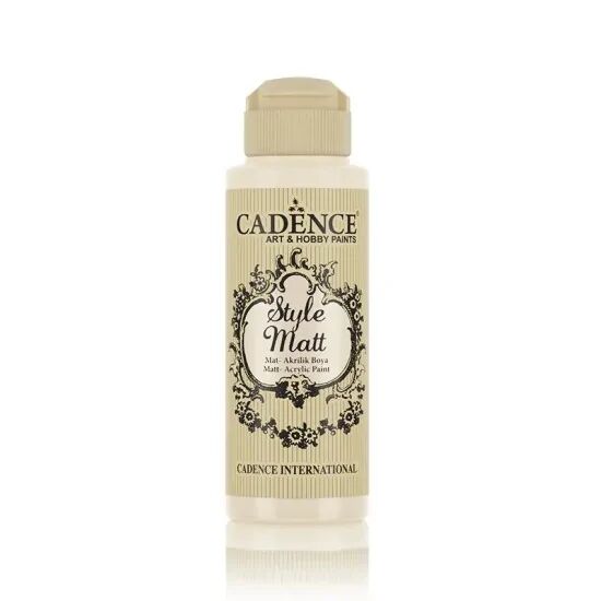 Cadence Style Matt Akrilik Boya S9029 Bisküvi 120ml