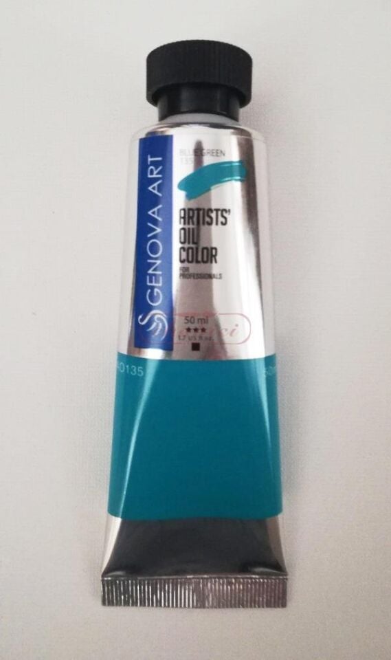 Cenova Art Profesyonel Yağlı Boya 135 Blue Green 50ml