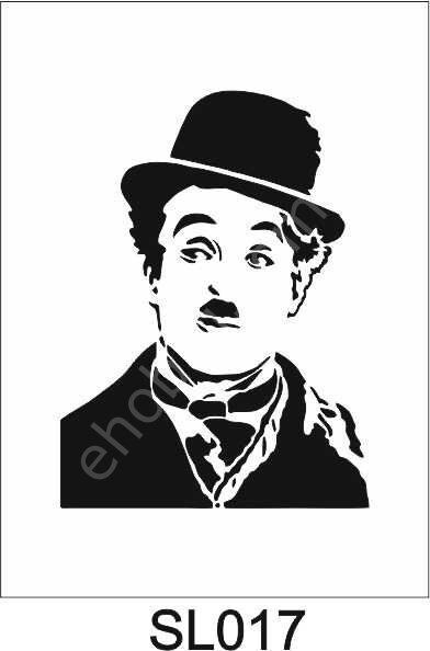Siluet Desenler Stencil Şablon (21x30) SL-017