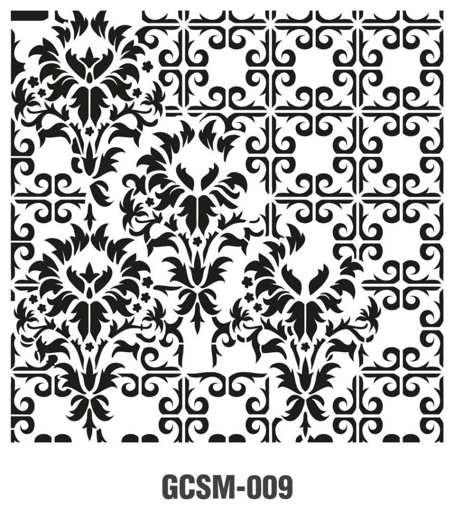 Cadence Grunge Stencil Midi (25x25) GCSM-009