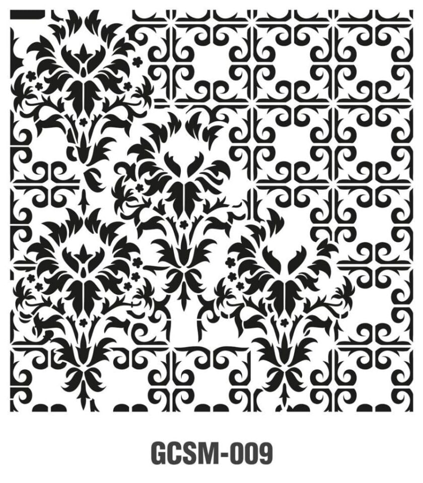 Cadence Grunge Stencil Midi (25x25) GCSM-009
