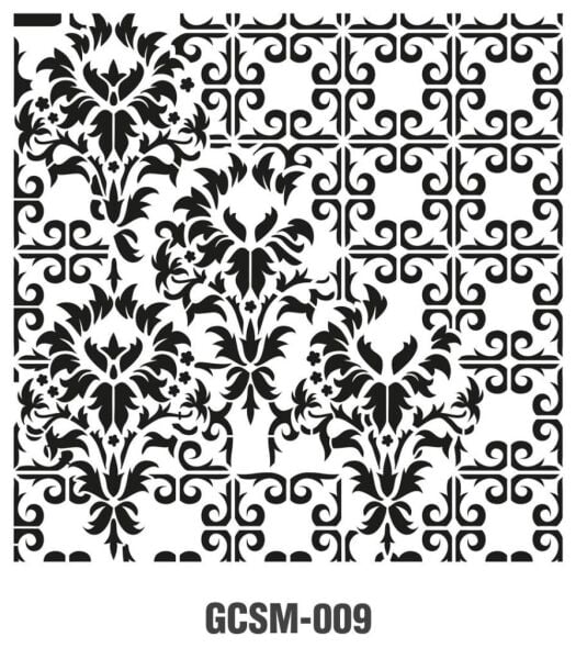 Cadence Grunge Stencil Midi (25x25) GCSM-009